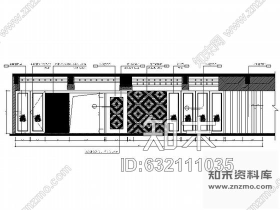 施工图广东奢华高级会所室内装修设计施工图含效果cad施工图下载【ID:632111035】
