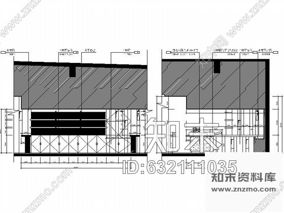 施工图广东奢华高级会所室内装修设计施工图含效果cad施工图下载【ID:632111035】