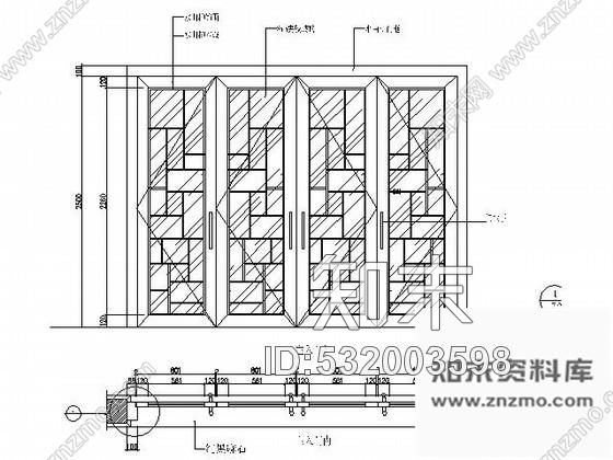 施工图广州粤式火锅主题餐厅装修图含实景cad施工图下载【ID:532003598】