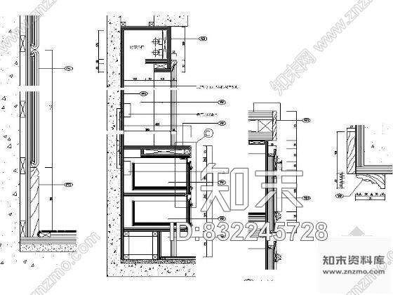 图块/节点样板间主卧详图cad施工图下载【ID:832245728】