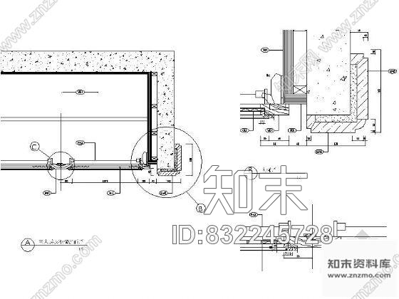 图块/节点样板间主卧详图cad施工图下载【ID:832245728】