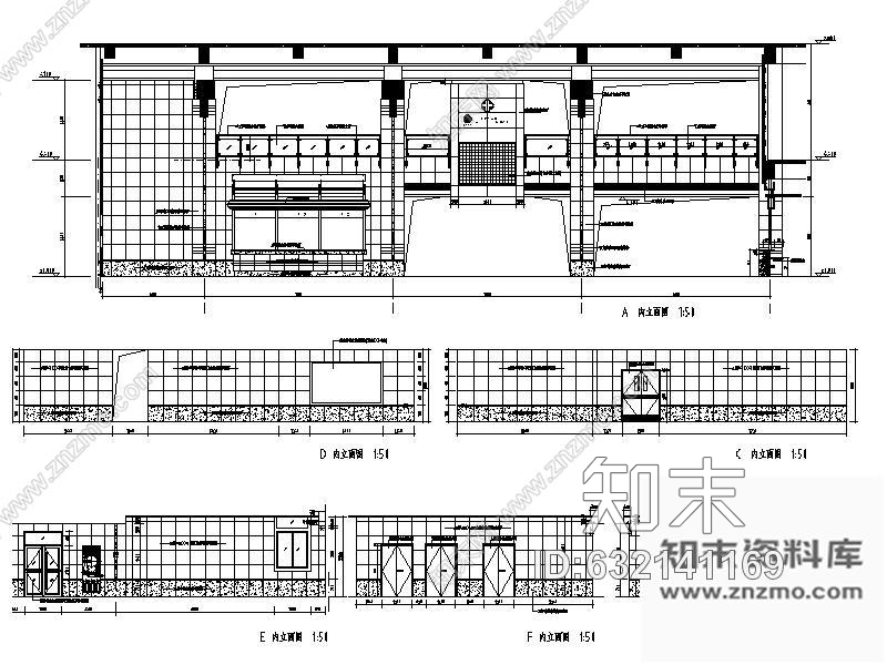 施工图上海某肝胆外科医院室内装修图cad施工图下载【ID:632141169】