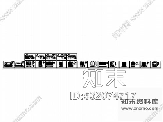 施工图福建胡桃及黄金柚系列家具店室内装修图施工图下载【ID:532074717】