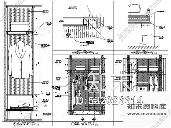 施工图海南雅致海滨地带五星级度假酒店客房装修施工图含全套酒店方案施工图下载【ID:532026614】