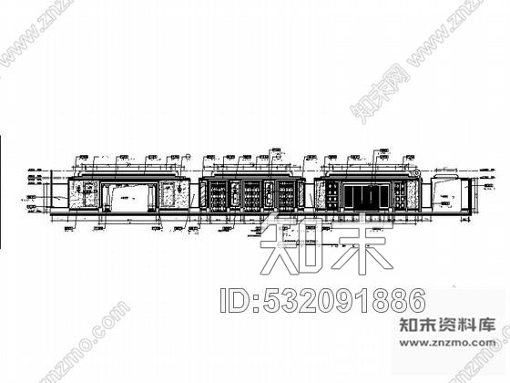 施工图重庆某国际酒店会议室及走道施工图cad施工图下载【ID:532091886】