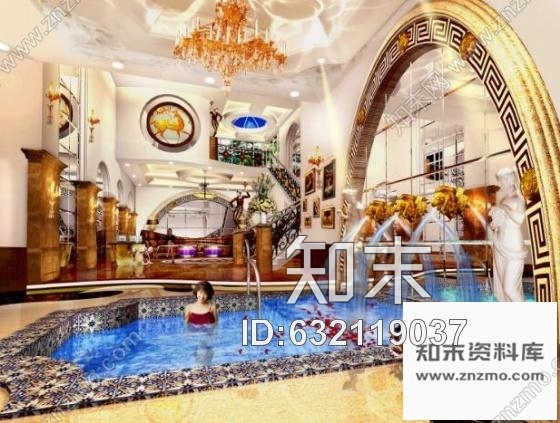 施工图豪华国际会所桑拿豪华房施工图Ⅰcad施工图下载【ID:632119037】
