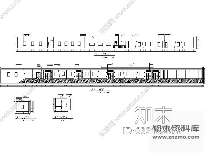 施工图北京某电影院室内装修图cad施工图下载【ID:632123079】