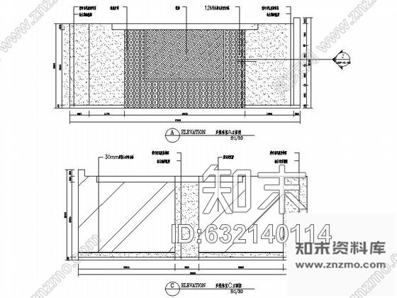 施工图南京现代风格典型花园式三级甲等医院门诊综合楼装修施工图cad施工图下载【ID:632140114】