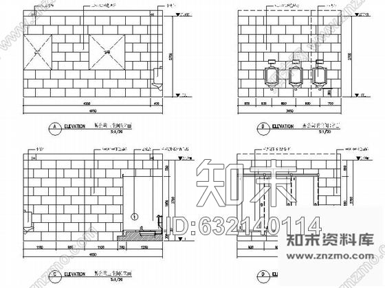 施工图南京现代风格典型花园式三级甲等医院门诊综合楼装修施工图cad施工图下载【ID:632140114】