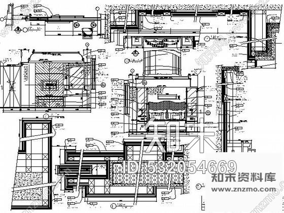 施工图成都高档商务酒店标准客房B型施工图cad施工图下载【ID:532054669】