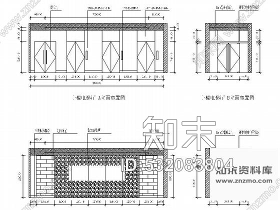 施工图原创投资性小企业现代风格办公室室内装修施工图施工图下载【ID:532083804】