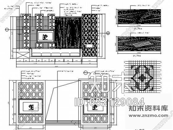 施工图夜总会B型小包间装修图cad施工图下载【ID:632129084】