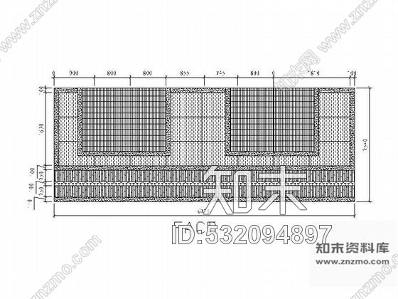 施工图30平方会议室装修图cad施工图下载【ID:532094897】