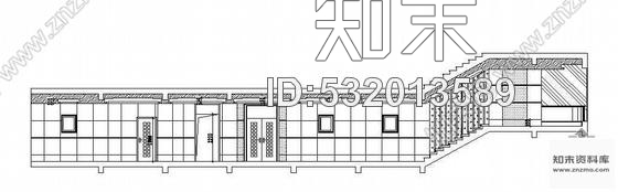 施工图某会议室和餐厅装修施工图cad施工图下载【ID:532013589】