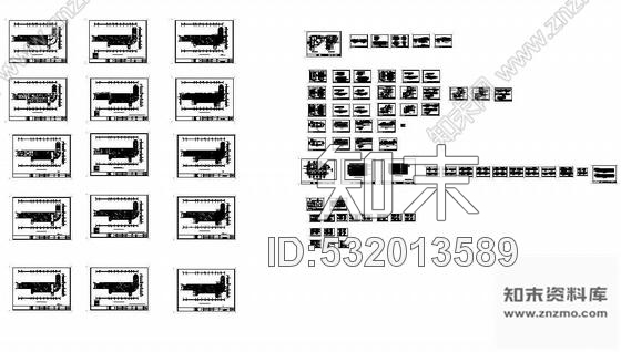 施工图某会议室和餐厅装修施工图cad施工图下载【ID:532013589】