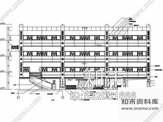 施工图安徽某连锁大酒店局部装修图cad施工图下载【ID:532051666】