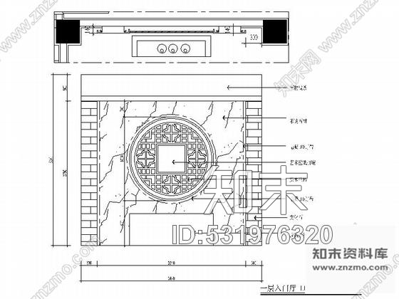 施工图精品豪华中式四层别墅室内装修施工图含效果图及外墙设计图cad施工图下载【ID:531976320】