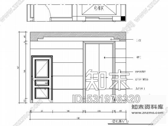 施工图精品豪华中式四层别墅室内装修施工图含效果图及外墙设计图cad施工图下载【ID:531976320】