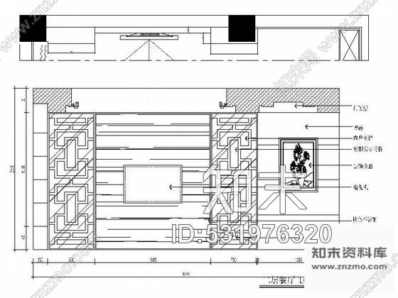 施工图精品豪华中式四层别墅室内装修施工图含效果图及外墙设计图cad施工图下载【ID:531976320】