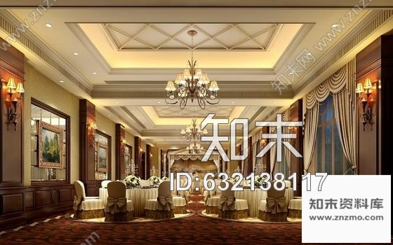 施工图广州奢华文化休闲中心B栋室内装修施工图含效果cad施工图下载【ID:632138117】