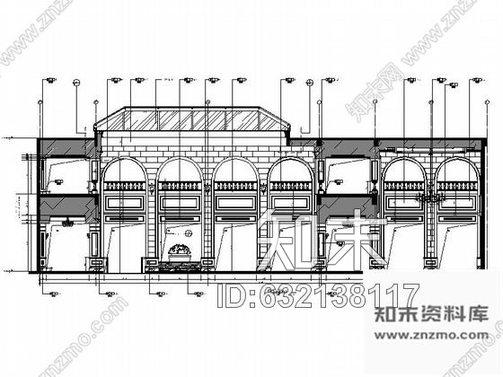 施工图广州奢华文化休闲中心B栋室内装修施工图含效果cad施工图下载【ID:632138117】