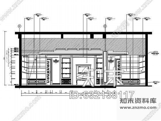 施工图广州奢华文化休闲中心B栋室内装修施工图含效果cad施工图下载【ID:632138117】