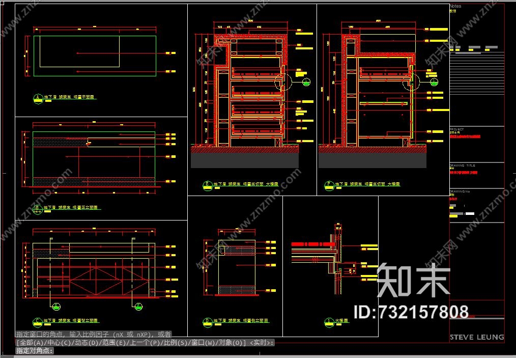 梁志天—上海湯臣羅3层別墅cad施工图cad施工图下载【ID:732157808】