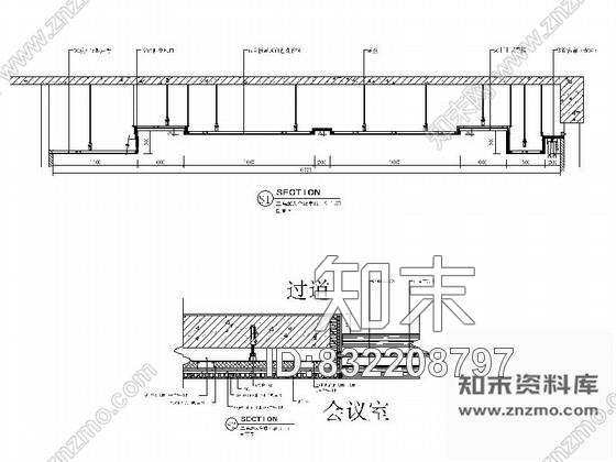 图块/节点20人会议室详图cad施工图下载【ID:832208797】