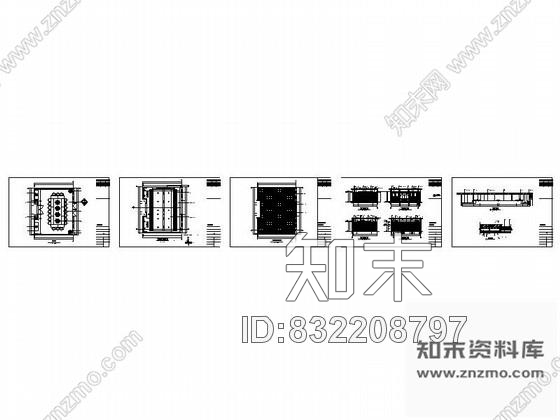 图块/节点20人会议室详图cad施工图下载【ID:832208797】