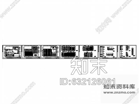 施工图北京量贩式奢华KTV包厢装修施工图cad施工图下载【ID:632126061】