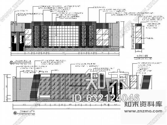 施工图北京KTV室内部分装修设计图含效果cad施工图下载【ID:632124046】