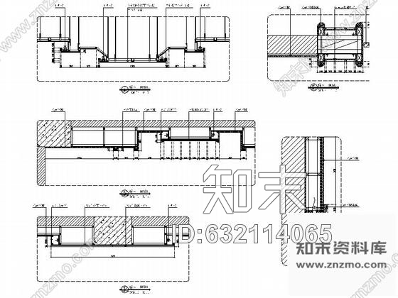 施工图江西某时尚中式足道会馆室内装修施工图cad施工图下载【ID:632114065】