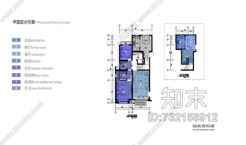 葛亚曦+牧笛上海绿地启东三期DS1户型样板间cad施工图下载【ID:732158912】