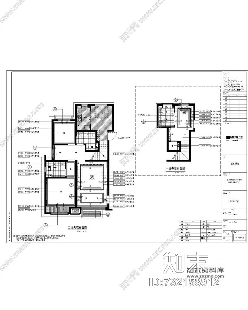 葛亚曦+牧笛上海绿地启东三期DS1户型样板间cad施工图下载【ID:732158912】