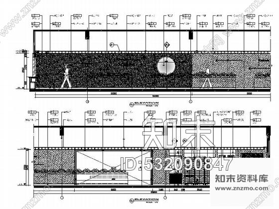 施工图江苏精装写字楼员工食堂室内装修施工图含效果施工图下载【ID:532090847】