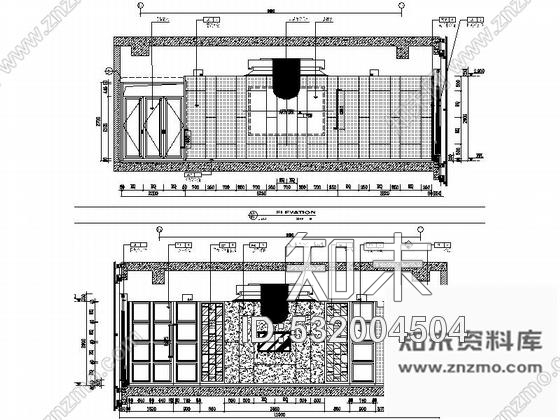 施工图江苏五星级大饭店豪华包厢装修CAD施工图含效果施工图下载【ID:532004504】