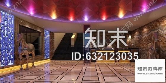 施工图原创现代时尚390平米娱乐城室内装修施工图含效果图cad施工图下载【ID:632123035】