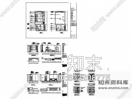 图块/节点普通标准间详图cad施工图下载【ID:832208775】