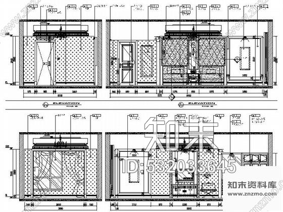 施工图江苏花园式酒店附楼双床棋牌间室内装修图含效果施工图下载【ID:532033645】