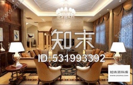 施工图诸暨简欧某别墅施工图含效果cad施工图下载【ID:531993392】