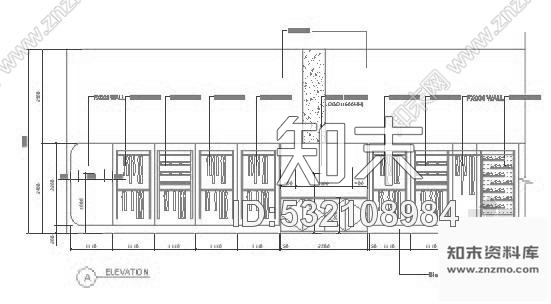 施工图某法国知名国际品牌店铺装修图cad施工图下载【ID:532108984】