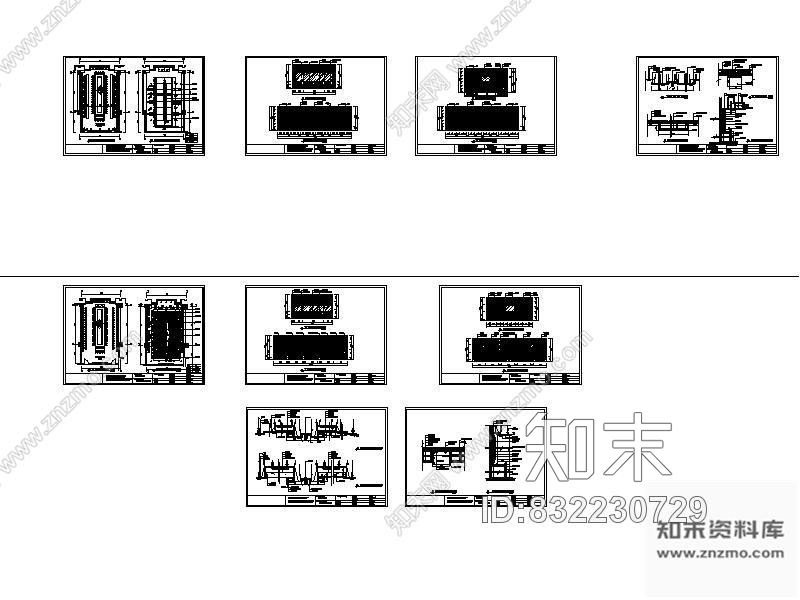 图块/节点会议室装修详图cad施工图下载【ID:832230729】