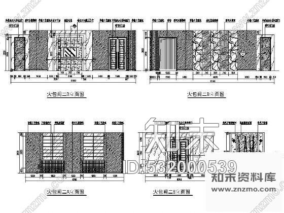 施工图某矿业公司职工食堂装修图含效果cad施工图下载【ID:532000539】