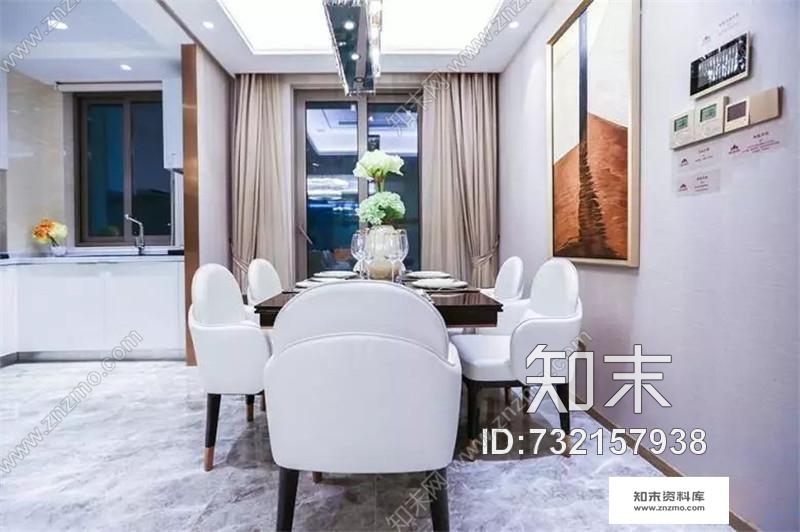 梁志天南京胜科·星洲府A、B户型样板间施工图下载【ID:732157938】