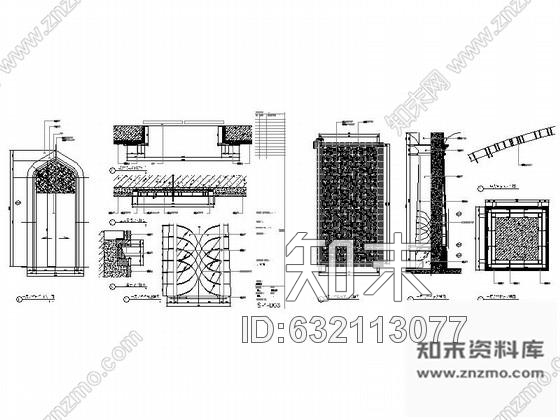 施工图成都豪华四层商务会所室内装修图含方案文本cad施工图下载【ID:632113077】