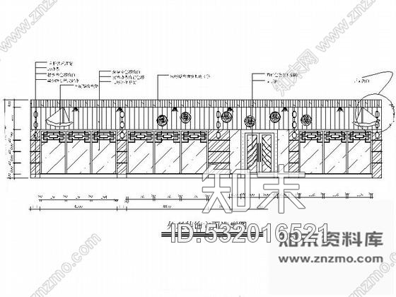 施工图古朴风300㎡酒吧装修图cad施工图下载【ID:532016521】