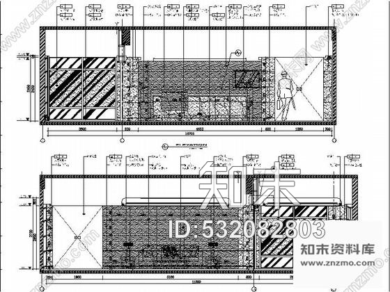 施工图江苏高档科技园办公楼室内装修施工图含效果cad施工图下载【ID:532082803】