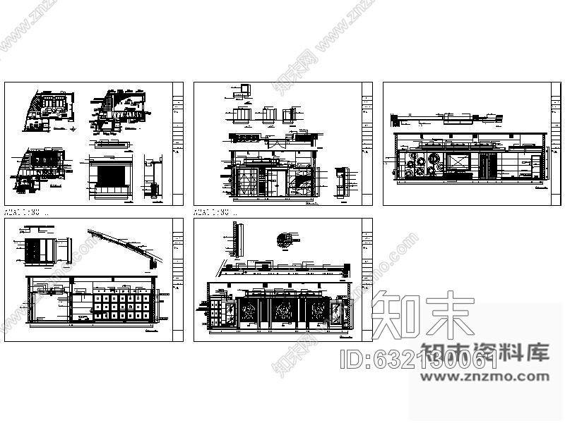 施工图奢华KTV包间装修图Ⅱcad施工图下载【ID:632130061】