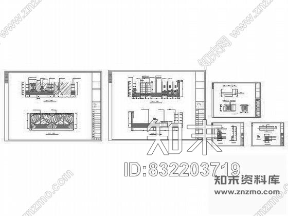 图块/节点酒店商务区详图cad施工图下载【ID:832203719】