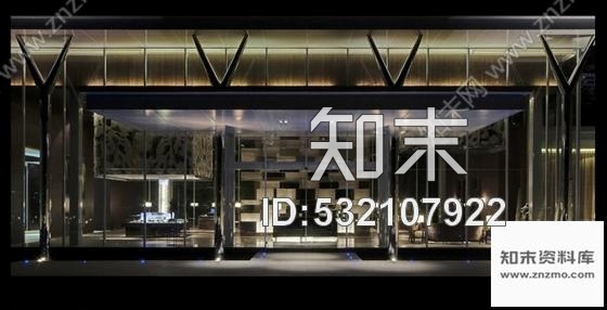 施工图高级现代风格售楼部装修施工图含效果cad施工图下载【ID:532107922】